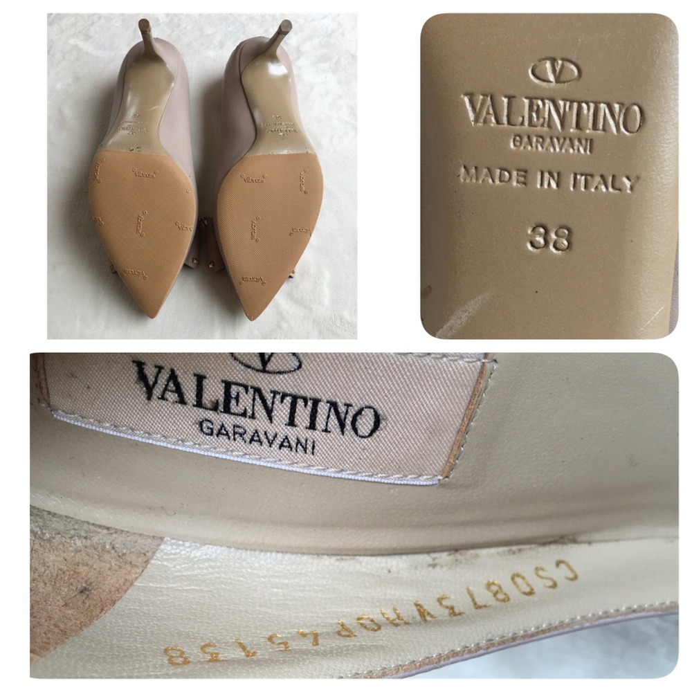 FINAL Valentino Rock Stud ‘BLOW STUD’ heels blush - Picture 7 of 8